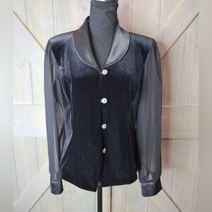Vintage Metaphor Blouse sz Medium
